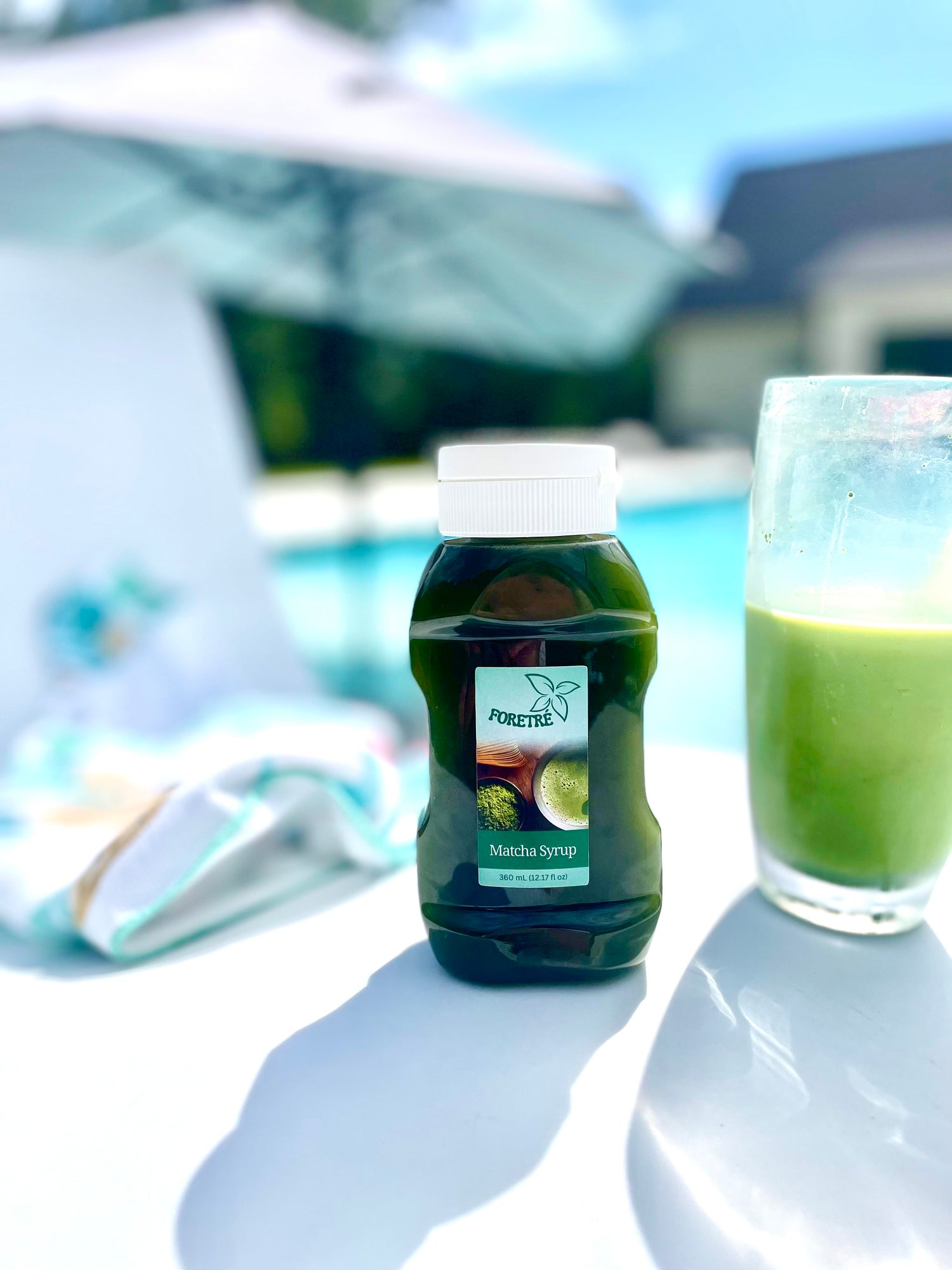 Matcha Syrup – 12 oz | Foretrè Matcha - Foretrè Matcha
